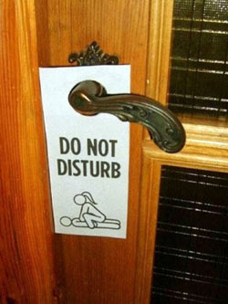 не беспокоить