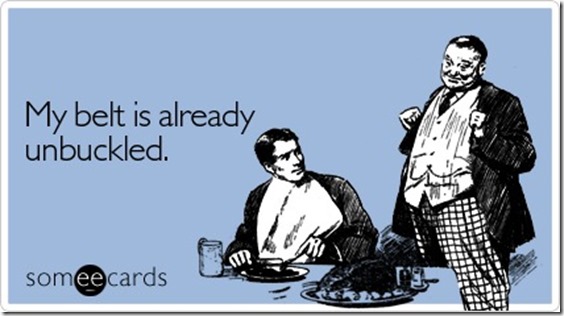 Праздник и переедание