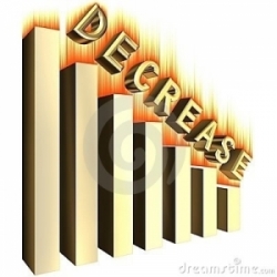 decrease